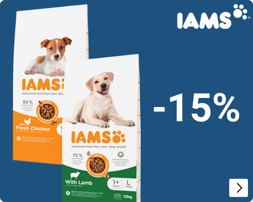 IAMS droogvoer -15% DOG CAT